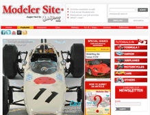 Tablet Screenshot of modelersite.com