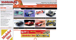 Desktop Screenshot of modelersite.net